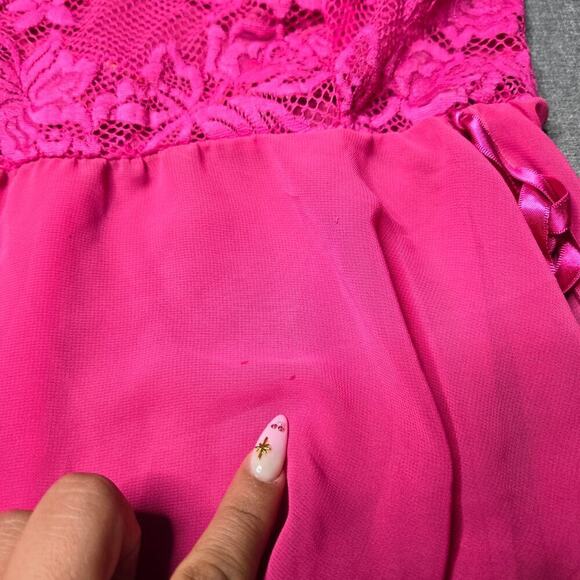 Victoria's Secret Vintage Pink Babydoll Slip - Picture 7 of 8